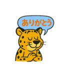 10種類の動物による定番あいさつスタンプ（個別スタンプ：25）
