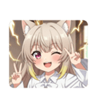 エレキみなみちゃんスタンプ（個別スタンプ：21）