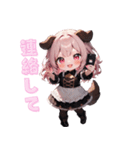 わんこメイドの癒しタイム（個別スタンプ：10）