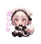 わんこメイドの癒しタイム（個別スタンプ：21）