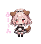 わんこメイドの癒しタイム（個別スタンプ：38）