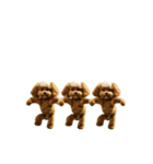 動く！ハゲプードル2(ハゲプー)（個別スタンプ：2）