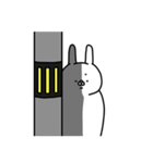 全力うさぎネガティブ編（個別スタンプ：22）