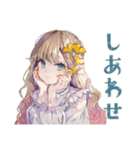 ふんわり女子の秋スタンプ（個別スタンプ：15）