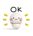 ず～っと使える♡ぷっくりした子のスタンプ（個別スタンプ：2）