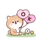 豆柴コロロン♪（個別スタンプ：3）