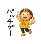 お母さんから一言。3Dちびドールver.（個別スタンプ：11）