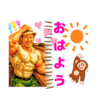 諫早シャコタンロッケンロー40マッチョ団（個別スタンプ：1）