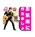諫早シャコタンロッケンロー40マッチョ団（個別スタンプ：34）