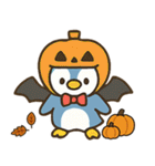 秋♡ず～っと使える♡ペンギン（個別スタンプ：7）