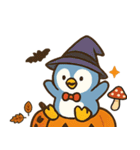 秋♡ず～っと使える♡ペンギン（個別スタンプ：34）