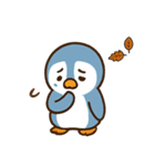 秋♡ず～っと使える♡ペンギン（個別スタンプ：35）