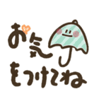 楽に使える＊手描き文字のゆるスタンプ*秋（個別スタンプ：22）