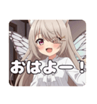 ちょうちょみなみちゃんスタンプ（個別スタンプ：15）