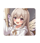 ちょうちょみなみちゃんスタンプ（個別スタンプ：23）