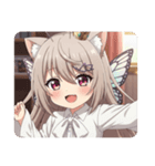 ちょうちょみなみちゃんスタンプ（個別スタンプ：32）