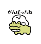 にっこりマンとペット（文字付き）（個別スタンプ：15）