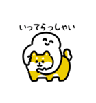 にっこりマンとペット（文字付き）（個別スタンプ：22）