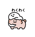 にっこりマンとペット（文字付き）（個別スタンプ：23）