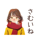 OLの秋♡きれいめ女子の日常（個別スタンプ：5）