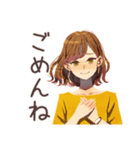 OLの秋♡きれいめ女子の日常（個別スタンプ：25）