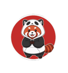 パンダになりたいレッサーパンダ16ver（個別スタンプ：11）