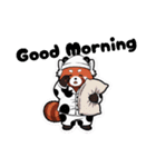 Red panda wanna be a panda！（個別スタンプ：3）