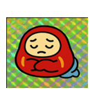 レトロダルマ軍団の逆襲@SFW（個別スタンプ：7）