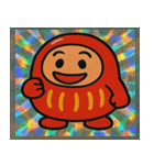 ダルマ戦士レトロ爆誕団@SFW（個別スタンプ：7）