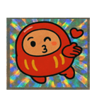 ダルマ戦士レトロ爆誕団@SFW（個別スタンプ：8）