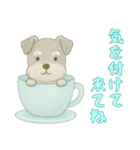 [気を付けて来てね専用]カップからイヌ（個別スタンプ：10）