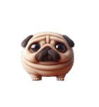 超便利なパグ会話必須スタンプ,（個別スタンプ：3）