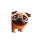 超便利なパグ会話必須スタンプ,（個別スタンプ：23）