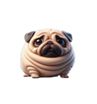 超便利なパグ会話必須スタンプ,（個別スタンプ：26）