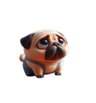 超便利なパグ会話必須スタンプ,（個別スタンプ：27）