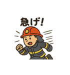 頼れる消防士さん（個別スタンプ：14）