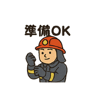 頼れる消防士さん（個別スタンプ：15）