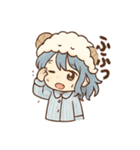 あくびちゃんのほっこりおねむスタンプ（個別スタンプ：25）