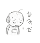 デッサンしたロボットスタンプ（個別スタンプ：15）