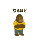 ごきげんゴリラ 毎日スタンプ（個別スタンプ：20）