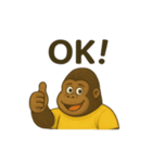 ごきげんゴリラ 毎日スタンプ（個別スタンプ：25）