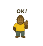 ごきげんゴリラ 毎日スタンプ（個別スタンプ：32）