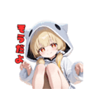 ​【毎日使える】ふわふわおばけのスタンプ（個別スタンプ：39）