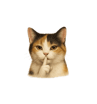 三毛猫（みけねこ / Mike-neko）（個別スタンプ：3）