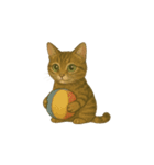 トラ猫（とらねこ Tora-neko)（個別スタンプ：35）