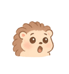 ももいろハリネズミ日常（個別スタンプ：4）