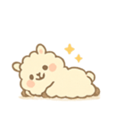 ふわふわアルパカLalaのまいにち（個別スタンプ：1）