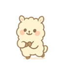 ふわふわアルパカLalaのまいにち（個別スタンプ：6）