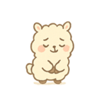 ふわふわアルパカLalaのまいにち（個別スタンプ：7）