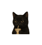 黒猫（くろねこ / Kuro-neko）（個別スタンプ：31）